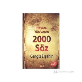 HAYATA YÖN VEREN 2000 SÖZ - CENGIZ ERŞAHİN