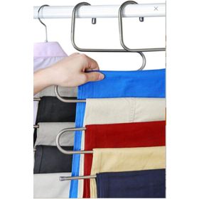 Hayatınızı Kolaylaştırın EV.03116.00 EV.03116.00-1 5 Katlı Metal Pantolon Eşarp Askısı