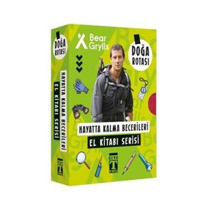 Hayatta Kalma Becerileri El Kitabı Set 2 - Doğa Rotası - Bear Grylls