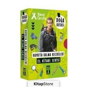 Hayatta Kalma Becerileri El Kitabı Set 2 - Doğa Rotası - Bear Grylls