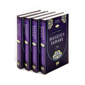 Hayatü’s Sahabe 4’lü Kutulu Kitap Takımı - Sahabe-001 Ciltli - seyh muhammed yusuf kandehlevi