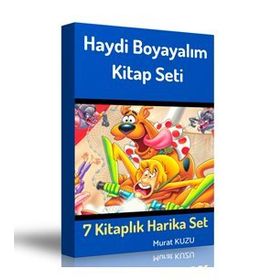 Haydi Boyayalım Kitap Seti 7 Kitap