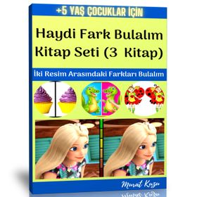 Haydi Fark Bulalım Kitap Seti 3 Fasikül Kitap