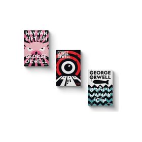 Hayvan Çiftliği + 1984 + Boğulmamak Için George Orwel 3 Kitap Seti