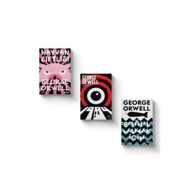 Hayvan Çiftliği + 1984 + Boğulmamak Için George Orwel 3 Kitap Seti