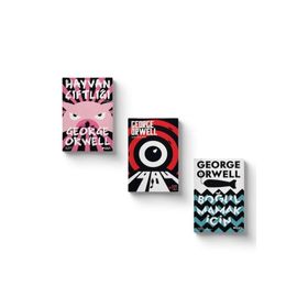 Hayvan Çiftliği + 1984 + Boğulmamak Için George Orwel 3 Kitap Seti