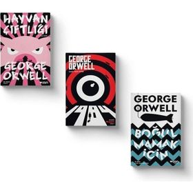 Hayvan Çiftliği + 1984 + Boğulmamak İçin George Orwell 3 Kitap Seti