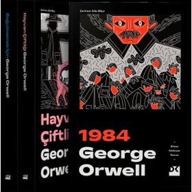Hayvan Çiftliği + 1984 + Boğulmamak İçin George Orwell 3 Kitap Seti