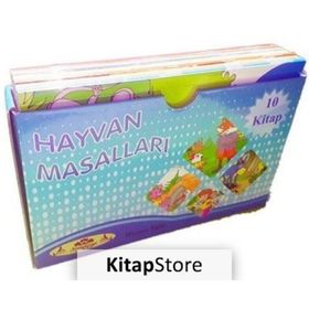 Hayvan Masalları - 10 Kitap Set - Hasan Yiğit