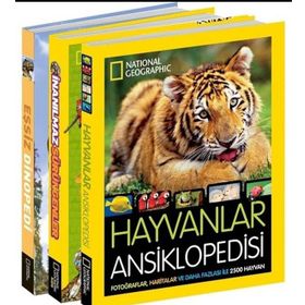 Hayvanlar Ansiklopedi Seti 3 Kitap Takım - National Geographic Kids