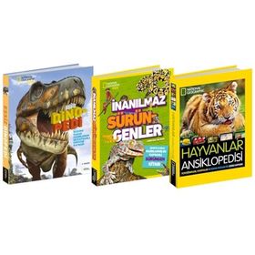 Hayvanlar Ansiklopedi Seti 3 Kitap Takım - National Geographic Kids