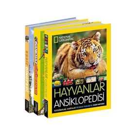 Hayvanlar Ansiklopedi Seti 3 Kitap Takım - National Geographic Kids