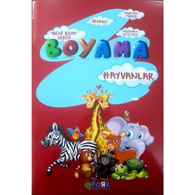 Hayvanlar - Beni Boya Serisi - Boyama - Fark Yayınevi