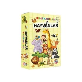 Hayvanlar Bilgi Kartları - Kolektif - Teleskop Popüler Bilim Yayınları
