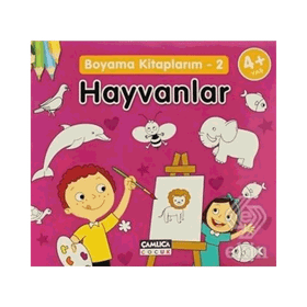 HAYVANLAR BOYAMA KİTAPLARIM 2 - BILAL GEZER