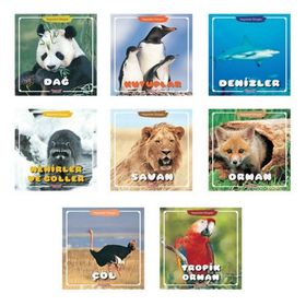 Hayvanlar Dünyası Serisi Set 8 Kitap - Yumurcak Yayınları