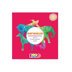 Hayvanlar - Eğitici İlk Kelimelerim Dizisi - Eolo Eğitici Oyuncak Komisyon