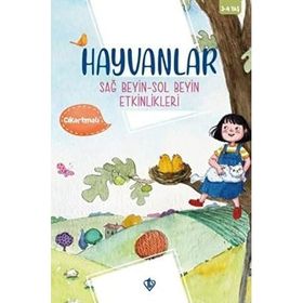 Hayvanlar Sağ Beyin Sol Beyin Etkinlikleri - Türkiye Diyanet Vakfı Yayınları
