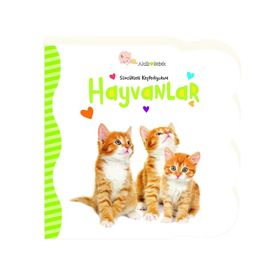 Hayvanlar Sözcükleri Keşfediyorum Akıllı Bebek - Beta Kids