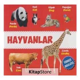 Hayvanlar Türkçe-İngilizce - kollektif