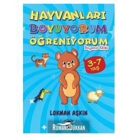 Hayvanları Boyuyorum Öğreniyorum - Kolektif