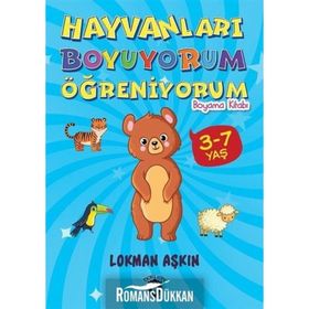 Hayvanları Boyuyorum Öğreniyorum - Kolektif