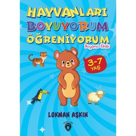 Hayvanları Boyuyorum Öğreniyorum - Kolektif