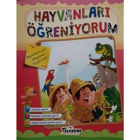 Hayvanları Öğreniyorum / Öğreniyorum Serisi - Kolektif -teleskop Popüler Bilim Yayınları