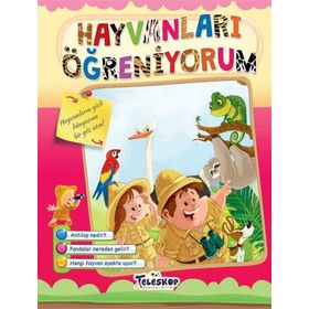 Hayvanları Öğreniyorum / Öğreniyorum Serisi - Kolektif -teleskop Popüler Bilim Yayınları