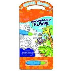 Hayvanlarla Alfabe - Water Magic - Yumurcak Yayınları