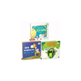 Hayvanlarla Eğleniyorum 3 Kitap Set - Organik Kitap Beyaz Balina Yayınları