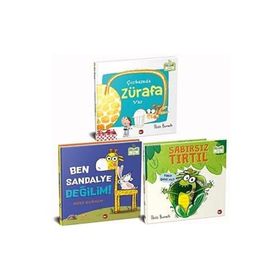 Hayvanlarla Eğleniyorum 3 Kitap Set - Organik Kitap Beyaz Balina Yayınları