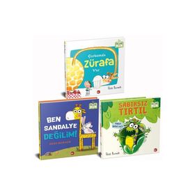 Hayvanlarla Eğleniyorum 3 Kitap Set - Organik Kitap Beyaz Balina Yayınları