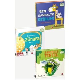 Hayvanlarla Eğleniyorum 3 Kitap Set - Organik Kitap Beyaz Balina Yayınları