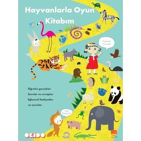 Hayvanlarla Oyun Kitabım - Uçan Fil Yayınları