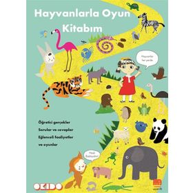 Hayvanlarla Oyun Kitabım - Uçan Fil Yayınları