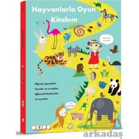 Hayvanlarla Oyun Kitabım - Uçan Fil Yayınları