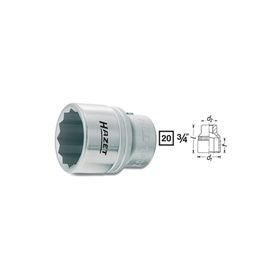 Hazet 1000Z-32 12 Köşeli Lokma Anahtar