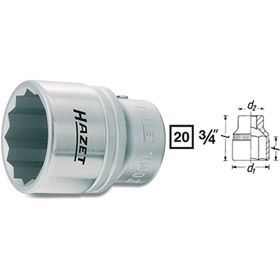 Hazet 1000Z-32 12 Köşeli Lokma Anahtar