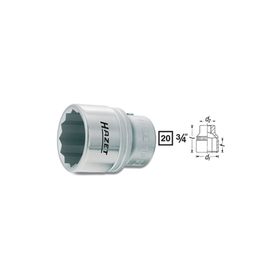 Hazet 1000Z-38 12 Köşeli Lokma Anahtar
