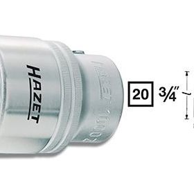 Hazet 1000Z-38 12 Köşeli Lokma Anahtar