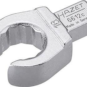 Hazet 6612C 16 Kafası Geçmeli Tip Açık Yıldız Ağız 9x12 16 mm Art Tork Anahtar