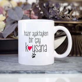 Hazır Ayaktayken Bir Çay Koysana Kupa Bardak