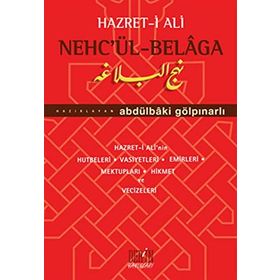 HAZRET-I ALI NEHC'ÜL-BELAGA - ABDULBAKI GÖLPINARLI (ISBN:9786055500528)