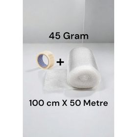 Hbnc 100 cm x 50 m 45 gr Balonlu Ambalaj Naylonu Patpat Baloncuklu Havalı Pıt Pıt