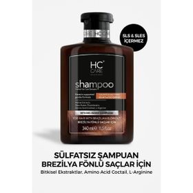 Hc Care Brezilya Fönlü Saçlar için 340 ml Şampuan