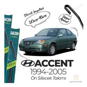 Hc Cargo 1994-2005 Hyundai Accent Muz Silecek Takımı