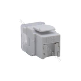 HCS J6E-00874 Beyaz Korumalı Cat6 Keystone 10'lu Jack
