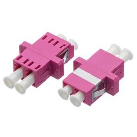 HCS Mor LC Duplex MM OM4 Plastik Adaptör
