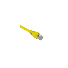 HCS T6A-00488-058 Cat6A S/FTP Patch Cord LSOH 0.5 m Sarı Ağ Kablosu